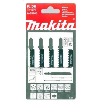 Пилки для лобзика 75 мм Makita A-85765