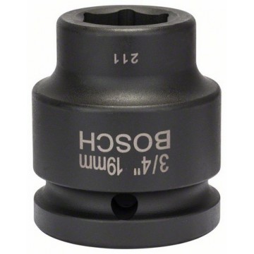 Торцевая ударная головка Bosch 19 мм 3/4"
