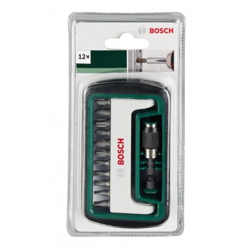 Набор бит Bosch PH PZ TORX SL XH, 12 шт