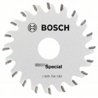 Пильный диск для погружных и ручных циркулярных пил BOSCH Special 65×15×20