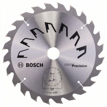 Пильный диск BOSCH PRECISION 250×30 мм, зубьев 24