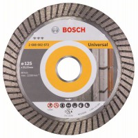 Алмазный отрезной круг BOSCH Best for Universal Turbo 125-22,23 мм