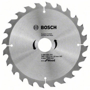 Пильный диск BOSCH Eco for Wood 200×32-24Т