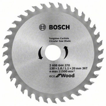 Пильный диск BOSCH Eco for Wood 130×20/16-36Т