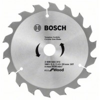 Пильный диск BOSCH Eco for Wood 160×20/16-18Т
