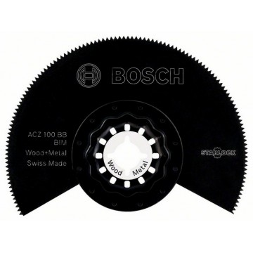 Сегментированный пильный диск BOSCH BIM ACZ 100 BB Wood and Metal