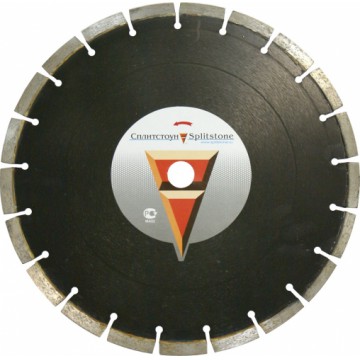 Отрезной алмазный круг VF3 1A1RSS Сплитстоун 350х25,4 мм, железобетон 30