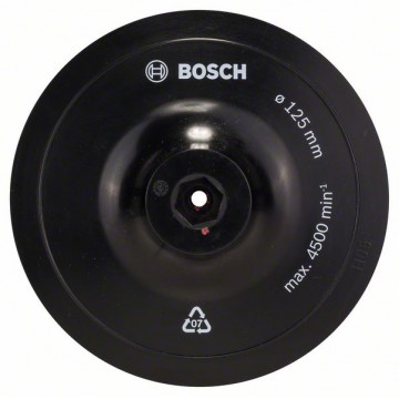 Опорная тарелка на липучке BOSCH 125 мм для дрелей