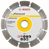 Алмазный отрезной круг BOSCH ECO for Universal 150×22,23 мм, 10 шт.