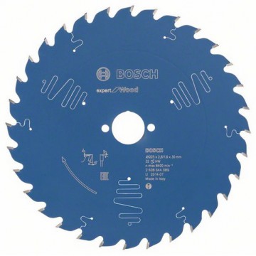 Пильный диск BOSCH Expert for Wood 225×30×2,6-32Т