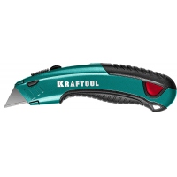 Нож универсальный с автостопом KRAFTOOL GRAND-24