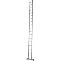 Лестница односекционная алюминиевая Новая высота серия NV100 1х18