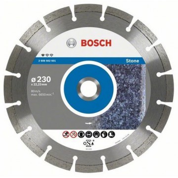 Алмазный отрезной круг по камню Bosch d115х22,23 мм