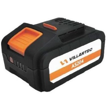 Аккумулятор литий-ионный VILLARTEC AS204 20 В, 4 А/ч, 72 Вт