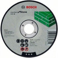 Отрезной круг Bosch Standard по камню 180х3 мм прямой