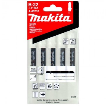 Пилки для лобзика 50 мм Makita A-85737