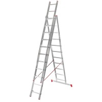 Трехсекционная лестница Новая высота NV 100 3х12