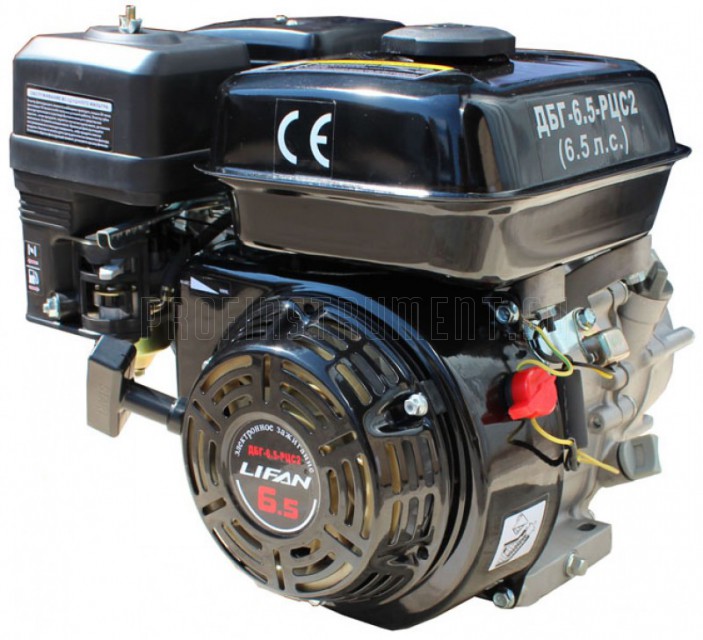 Двигатель LIFAN 6,5 л.с. 168F-2D (200) (вал d20 мм.) ЭЛ.СТАРТЕР