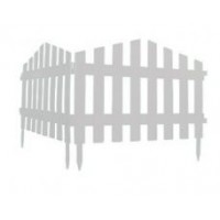 Забор декоративный "Барокко" белый