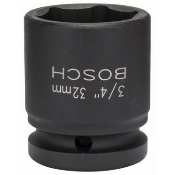 Торцевая ударная головка Bosch 32 мм 3/4"