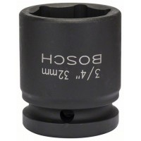 Торцевая ударная головка Bosch 32 мм 3/4"
