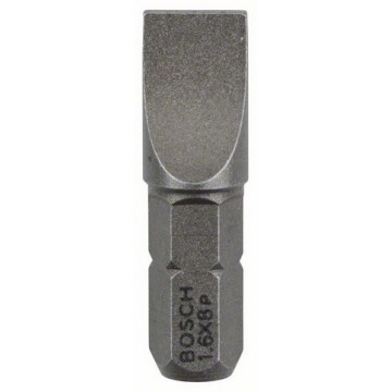 Насадка-бита Bosch Extra Hart S1,6x8.0, 25 шт.