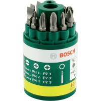 Набор Bosch из 9 бит + универсальный держатель