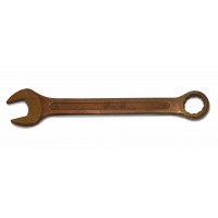 Ключ гаечный с кольцевым и открытым зевами Камышин КГК ИБ 8×8 искробезопасный