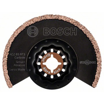 Сегментированный пильный диск BOSCH Starlock Carbide-RIFF ACZ 85 RT3