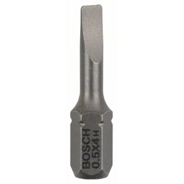 Насадка-бита BOSCH Extra Hart S 0,5×4,0, 25 мм, 3 шт.