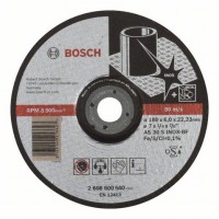 Обдирочный круг BOSCH Expert for Inox, выпуклый 180×6 мм