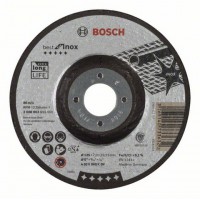 Обдирочный круг BOSCH Best for Inox, выпуклый 125×7 мм