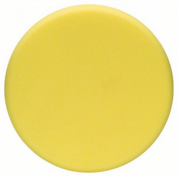 Полировальный круг из пенопласта BOSCH жесткий (цвет желтый), 170 мм