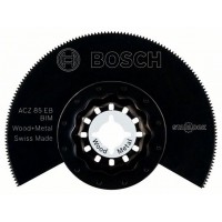 Сегментированный пильный диск BOSCH Starlock BIM ACZ 85 EB Wood and Metal, выпукл.