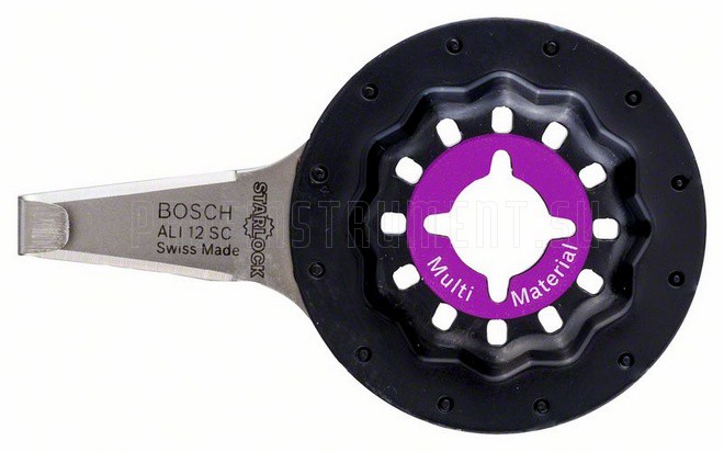 Универсальный удалитель герметика BOSCH Starlock INOX ALI 12 SC .