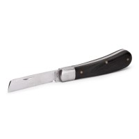 Нож монтерский складной КВТ НМ-04 малый с прямым лезвием