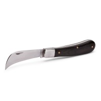 Нож монтерский складной КВТ НМ-05 малый с изогнутым лезвием
