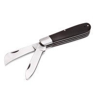 Нож монтерский складной КВТ НМ-07 малый с двумя лезвиями