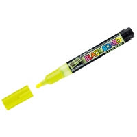 Маркер меловой MunHwa "Black Board Marker" желтый 3мм водная основа