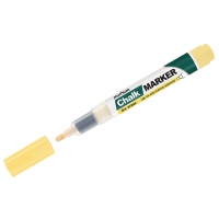 Маркер меловой MunHwa "Chalk Marker" желтый 3мм спиртовая основа, пакет