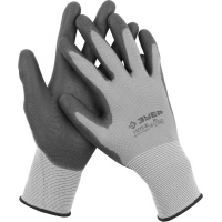 Перчатки ЗУБР МАСТЕР для точных работ с полиуретановым покрытием, размер XL (10)