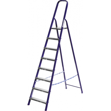 Лестница-стремянка СИБИН стальная, 8 ступеней, 166 см