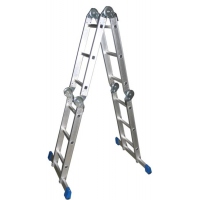 Лестница-трансформер СИБИН алюминиевая 4 x 3 ступеней