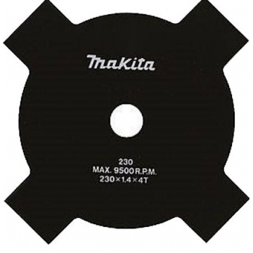 Нож для кос Makita 4 зуба, 255×25,4 мм