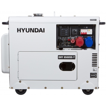 Дизельный генератор HYUNDAI DHY 8500-SE-T