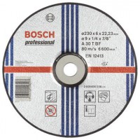 Круг зачистной шлифовальный Bosch по металлу 125х6х22 мм
