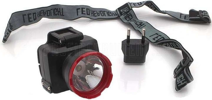 Фонарь светодиодный аккумуляторный налобный КОСМОС LED [407409] — цена .