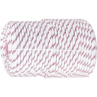 Фал плетеный полипропиленовый с сердечником, 16-прядный, 6 мм, бухта 100 м, 320 кгс