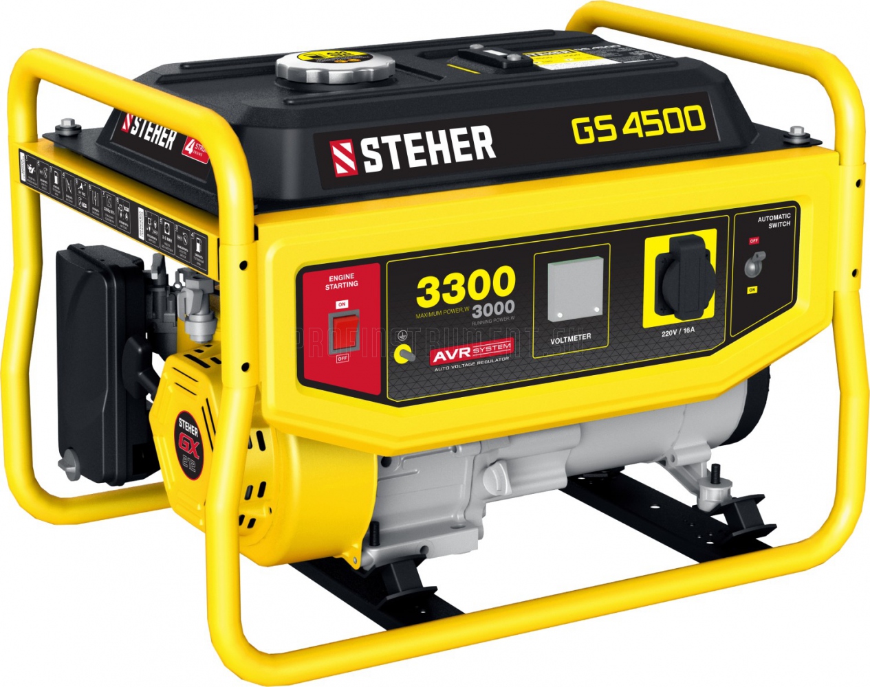  бензиновый STEHER GS-4500 [GS-4500] — цена, описание .