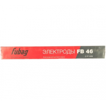 Электрод сварочный с рутилово-целлюлозным покрытием FUBAG FB 46 D4.0 мм (пачка 0.9 кг)